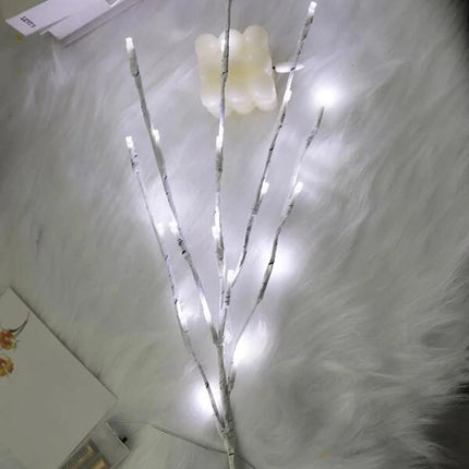 1 PC White Birch Branch Light LED Festive Lights Battery Operated For Christmas Party Wedding Decoration Twig Outdoor Lights