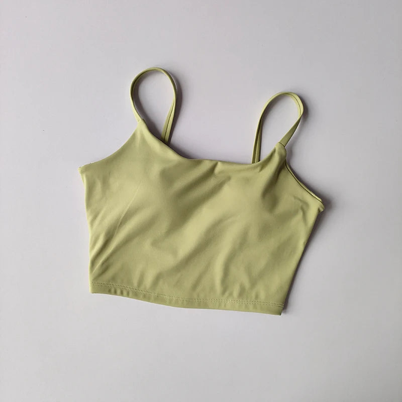 Breathable Sports Bra for Women, Fitness Top, Push Up Sport Bra, Fixed Pad, Yoga Underwear, Sport Tops  Running Vest, Gym Wear