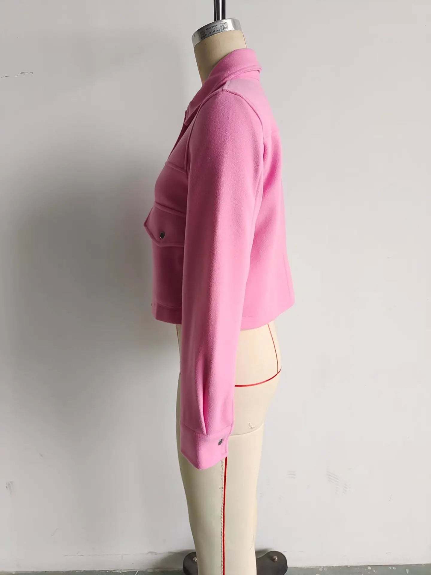 2024 Autumn New Product European and American Cross-border Women's Street Casual Fedora Shirt Woolen Jacket Top 8BS9568