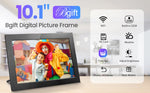 Digital Picture Frame10.1 Inch 32G WiFi Photo Frame 1280x800 HD IPS Touch-screen Auto Rotation Photo Sharing Via APP Decorative
