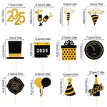 2025 Crown Number Foil Balloons Happy New Year Eve Party Decoration Photo Booth Props Supplies Christmas Home Decor Navidad 2024