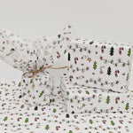 10/20 Sheets of Christmas Lantern Pattern Tissue Paper, 20*14inch Gift Wrapping Paper, Suitable for Christmas, Winter, Thanksgiving, Birthday Gift Wrapping, Bouquet Filling and Party Gift Wrapping, Best for Christmas, Perfect