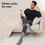 3 Pairs Winter Warm Thick Towel bottom Man Socks Wool Male Socks Slipper Socks Merino Wool Socks Against Cold Snow Socks 39-44