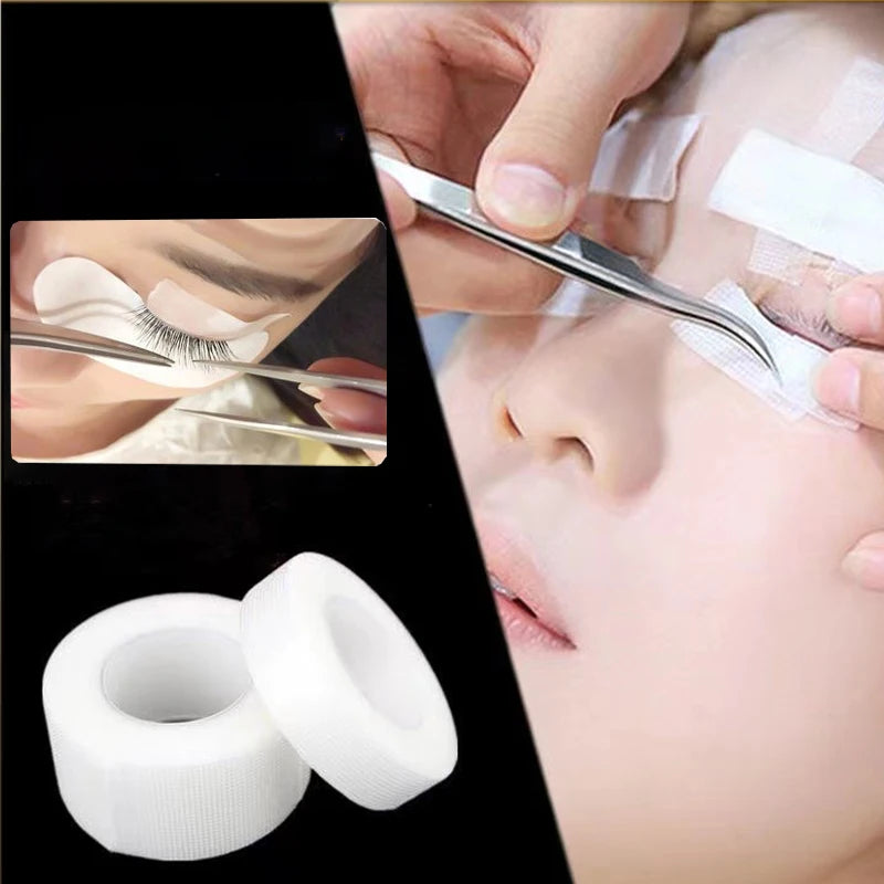 1/3/5 Rolls Eyelashes Extension Tape PE Adhesive Tools Under Eye Pads For Micropore Lashes Grafting Supplies Lash Lifting Tapes