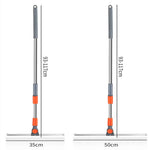Cleaning Brush Long Handle Telescopic Magic Broom Silicone Floor Wiper Squeegee Strip Window Glass Household Bathroom Sweeping