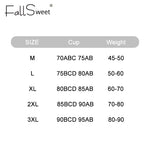 FallSweet Push Up Bra for Women Seamlesss Sport Bras Top Comfort Without Underwire Bralette Sexy Cross Back Bra Brassiere Femme