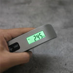 Portable Scale Digital LCD Display 110lb/50kg Electronic Luggage Hanging Suitcase Travel Weighs Baggage Bag Weight Balance Tools