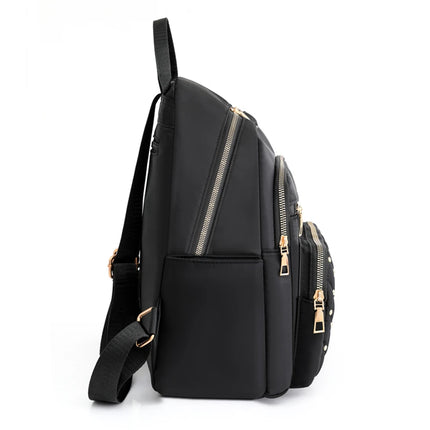 Fashion Bagpack Women High Quality Nylon Backpacks Female Big Travel Back Pack Large School Bags for Teenage Girls Shoulder Bag