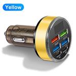 Total 100W Car Charger 6 Ports USB C Charger PD Fast Charging for iPhone 15 14 13 Pro Max Xiaomi 14 13 Samsung