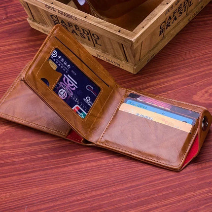 Fashion Wallets With 100 US Dollar Pattern Wallet Male Leather Photo Card Holder Large Capacity