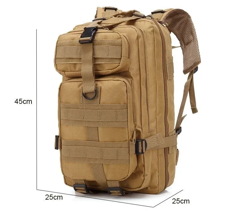 QT&QY 30/50L Tactical Backpacks Man Traveling Bags Survival Outdoor 3P Assault Pack EDC Molle Pack hiking Trekking Hunting Bag