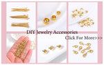 8/10MM 18K Gold Plated Brass Metal Hollow Beads Caps Flower Caps For Beads For DIY Beading Jewelry Making Supplies Wholesale