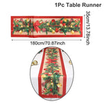 Santa Claus Christmas Table Runner Christmas Decorations For Home 2024 Xmas Table Flag Navidad Noel Gifts New Year Tablecloth