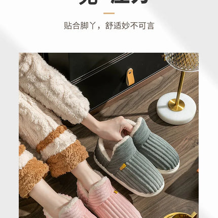 Asgard Classic Plush Slippers For Women Winter 2024 New Outdoor Fluffy Warm Boots Leisure Cotton Shoes Indoor Cozy Home Slides