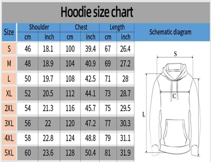 2024 Double-sided Printed Hoodie Sweatshirt Top "Sons of Chaos" SAMCRO Men's and Women's Fashion Jumpers Hoodies Casual Hooded S