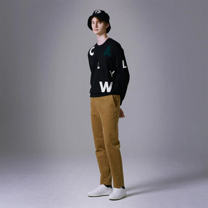 CALLAWAY High-end Men's Knitted Sweater! New Style! Luxury Brand Letter Golf Apparel, Trendy Design, A Must-have for Autumn!