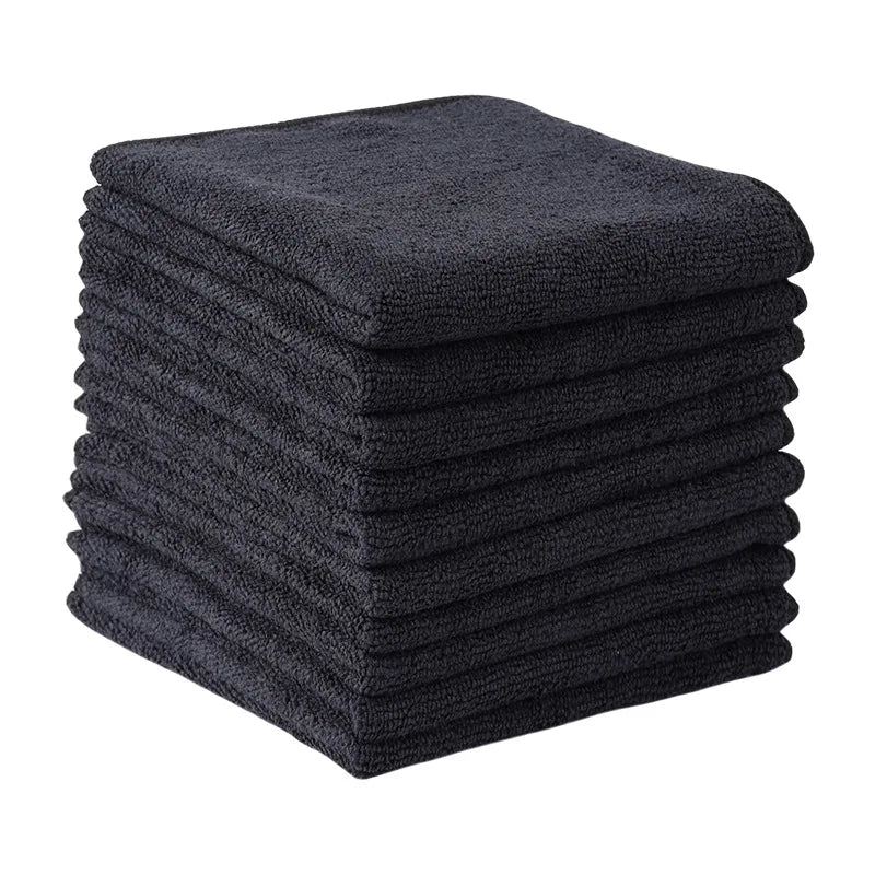 High absorption Multipurpose Microfiber Cleaning Cloths 1/10 Kit car Home cleaning Towels for House Kitchen