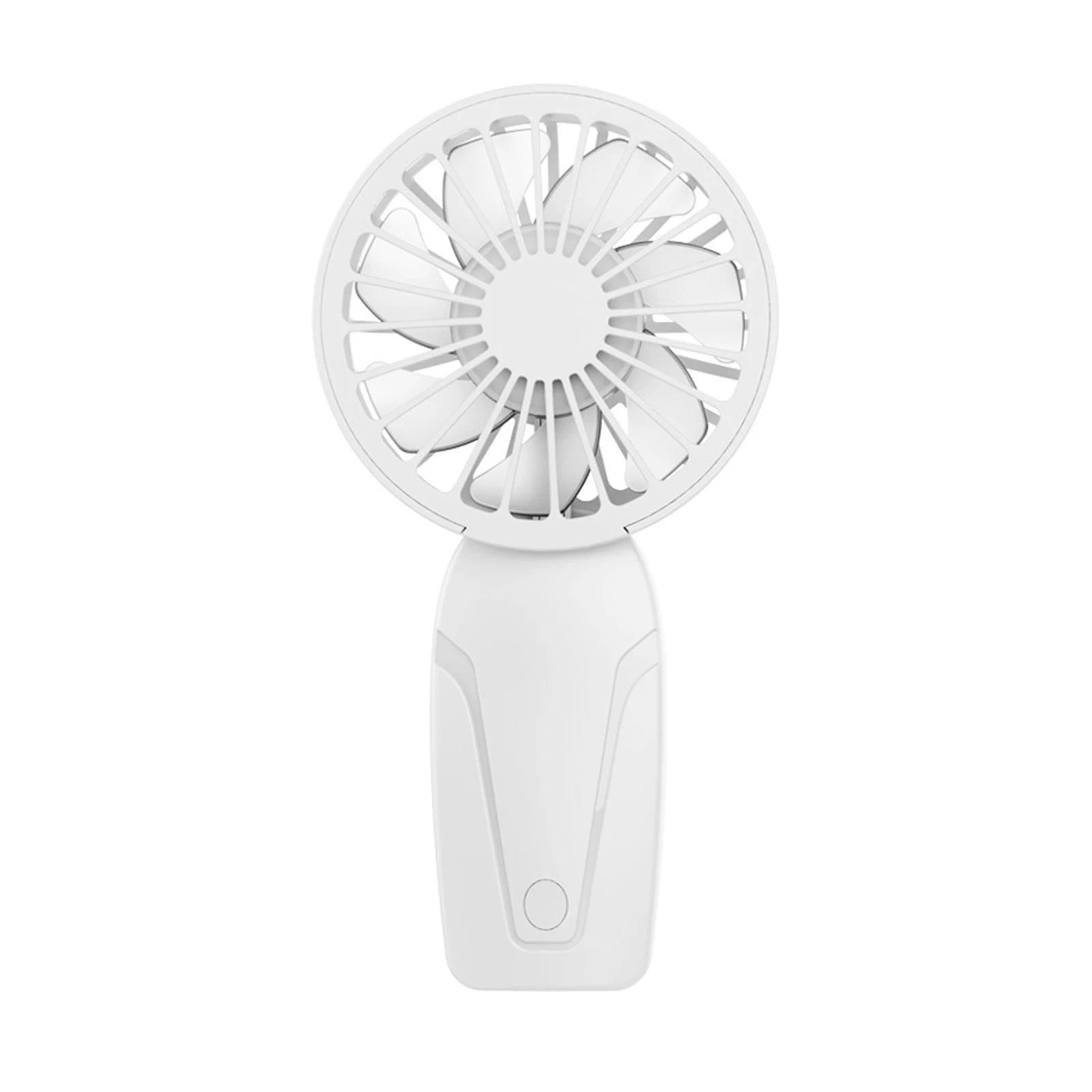 Portable Handheld Small Fan ABS Lightweight Cute Appearance USB Rechargeable Mini Fan For On Go Cooling Portable Mini Pocket Fan