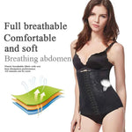 Mesh Embroidered Corset Body Shaper faja Waist Trainer Original Colombian Girdles For Women Belly Tightening Control Shapewear