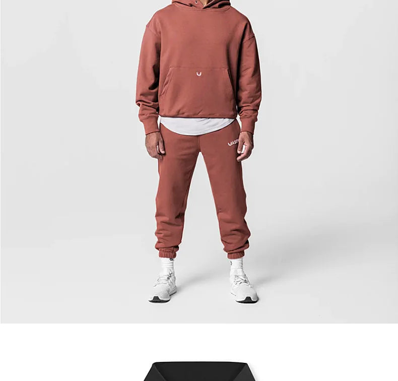 Mens Brand Fitness Long Sleeve Sports Hoodie Bodybuilding Workout Casual Pullover Sweatshirts Male Coat Tracksuit Gym Clothing