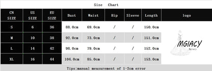 Mgiacy V-neck 3d sequin embroidered mesh slit skirt
