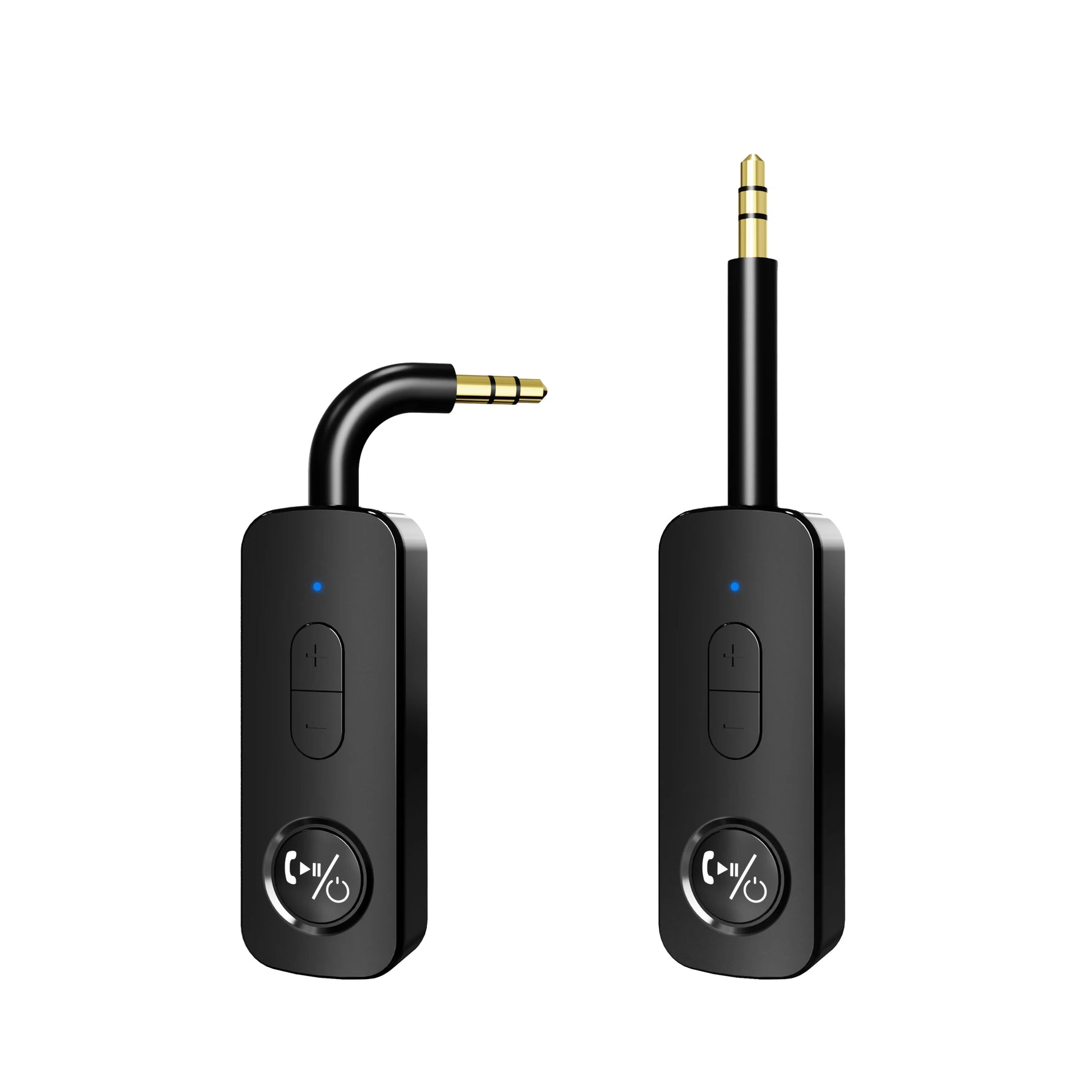 3.5mm Aux Bluetooth 5.3 Receiver Transmitter 2-in-1 Wireless Audio Adapter for TV Headset Car Radio Flight Mp3 Player Speaker
