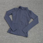 Sports Coat Women's Shirt Yoga Slim Long Sleeve Fast Running Thin Pilates Fitness Suit Top Clothing