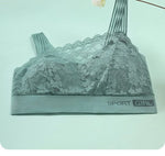 Sexy Lace Seamless Large Size Women's Bra Comfortable Breathable Sports Beauty Back Vest Sleep Gathered Wrapped Chest Tube Top