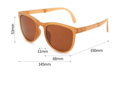 Folding sunglasses, portable, ultra light sun protection, UV protection, sunglasses for both men and women