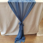 Chiffon Table Runner Sheer Fabric Silk for Boho Sheer Fabric Wedding Arch Overlay Draping Decoration Birthday Party Table Decor