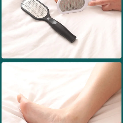 Hot Colossal Foot Scrubber File Rasp Spa Dead Skin Callus Remover Stainless Steel Grater Care Pedicure Tool Restore Feet Product