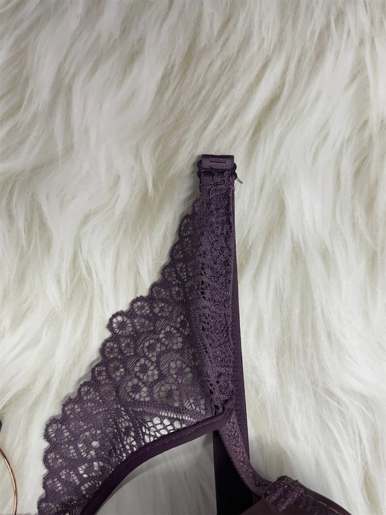 Pu leather fabric women's underwear with underwire pull-up thin mold cup sexy bra