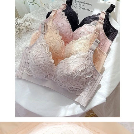 Midnite StarThickened Extra Thick 6cm Small Chest Flat Chest Gathered Bra No Steel Ring Extra Thick 8cm Bra Closed Breast Sexy