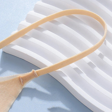 Ultra-thin Ice Silk Padded Bra Seamless Underwear Women's Thin Section  Sling Beautiful Back Vest Tops Big Chest Small Sleep Bra