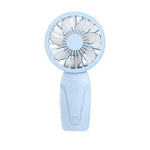 Portable Handheld Small Fan ABS Lightweight Cute Appearance USB Rechargeable Mini Fan For On Go Cooling Portable Mini Pocket Fan