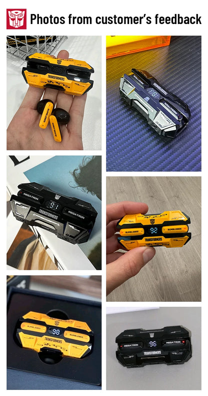 Genuine TRANSFORMERS TF-T51 Bluetooth Wireless Earphones Low Latency Gaming Earbuds Long Endurance High Music Headphones Choice
