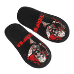 Custom Halloween Movie Terrifier Soft Memory Foam House Slippers Women Horror Clown Comfy Warm Anti-skid Sole Slipper