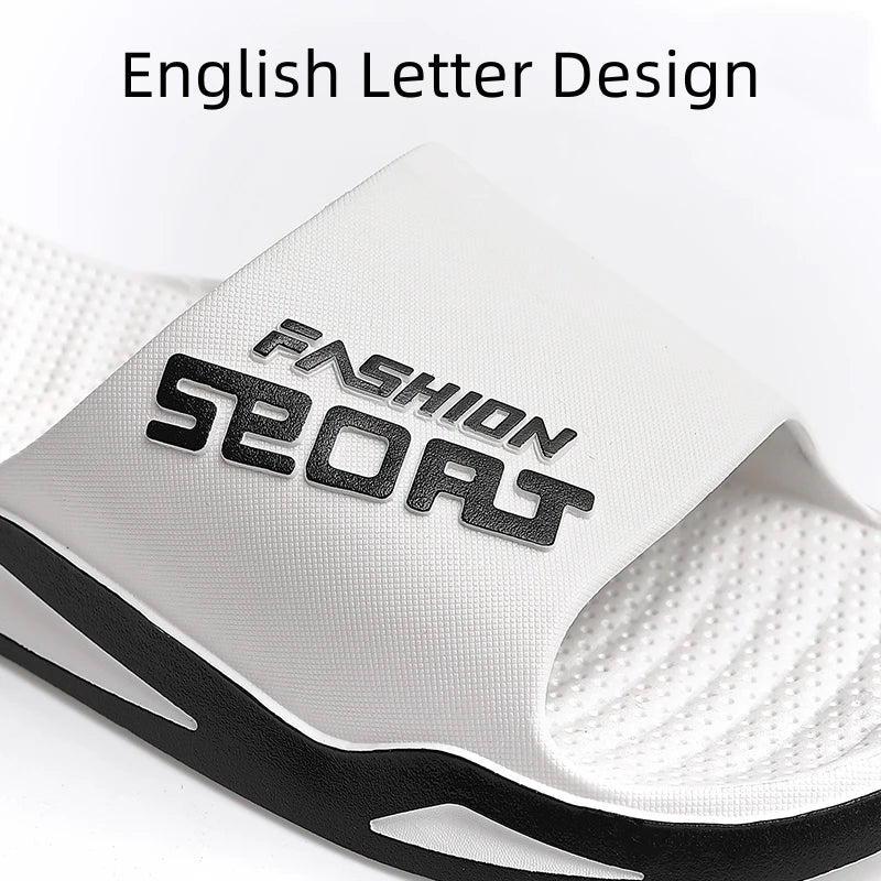 Men's Slippers Indoor Outdoor Non-slip Thick Soft Sole Comfortable Beach Men Casual For Home Big Size Summer Silders Shoes