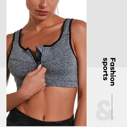 Yoga Fitness Bra Shock-absorbing Sports Bra Breathable and Quick Drying Training Running WOMEN'S Underwear