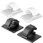 30pcs Cable Organizer Clips Cord Holder Desktop Workstation Wire Manager USB Charging Data Line Bobbin Winder Cable Management