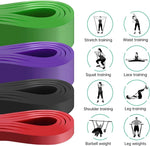 Resistance Band Set Pull Up Assistance Bands Stretch Band Resistance Heavy Workout Exercise for Physical Therapy Home Workouts
