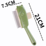 Dog Comb Pet Hair Remover One Button Dogs Brush Self-cleaning Cat Brush Massage Combs for Dog Grooming Brushes for Pet Products