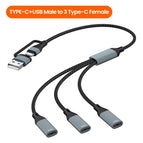 2 in 1 to 3 type c / CHINA