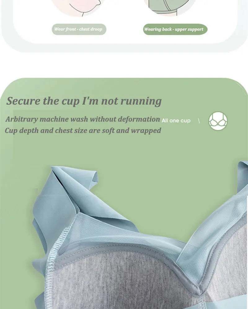 5PCS/Set Women Sexy Bras Full Cup Sports Top Soft Seamless Brassiere Lace Sexy Lingerie V Neck Intimates Underwear Plus Size Bra