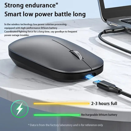Xiaomi Wireless Mouse Type-C Charging Silent Click Portable Office Ergonomic Laptop Universal Lightweight Office Game No-Noise