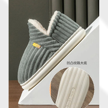 Asgard Classic Plush Slippers For Women Winter 2024 New Outdoor Fluffy Warm Boots Leisure Cotton Shoes Indoor Cozy Home Slides