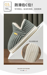 Asgard Classic Plush Slippers For Women Winter 2024 New Outdoor Fluffy Warm Boots Leisure Cotton Shoes Indoor Cozy Home Slides