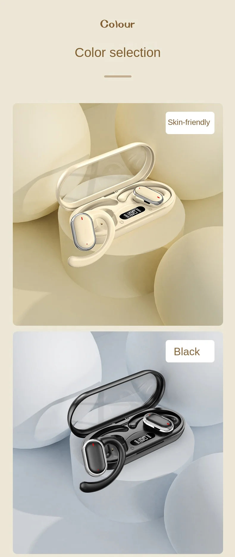 Original X97 Pro OWS Bluetooth Earphones Sport Wireless Headphones with Mic Waterproof HiFi Stereo Wireless Earbuds