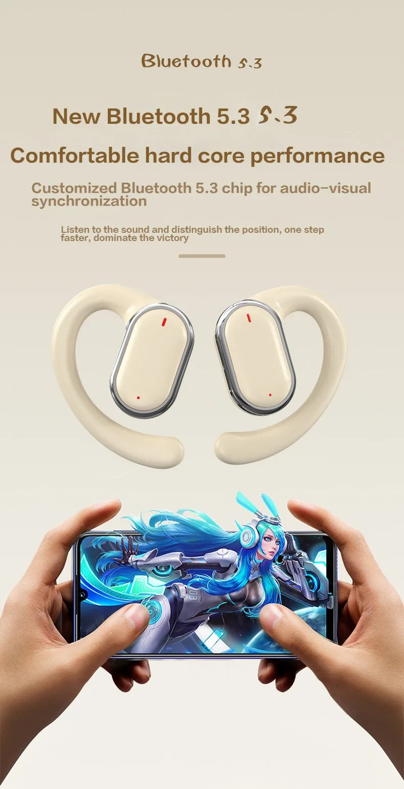 Original X97 Pro OWS Bluetooth Earphones Sport Wireless Headphones with Mic Waterproof HiFi Stereo Wireless Earbuds