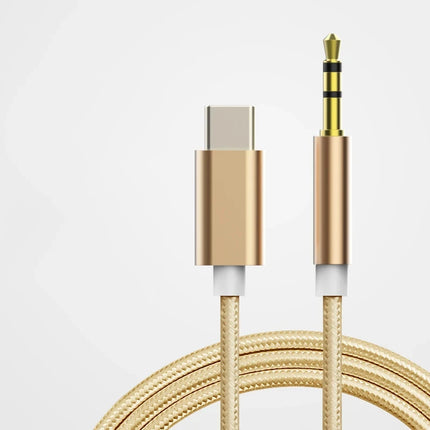 NNBILI Usb Type C To 3.5mm Aux Audio Cable Headset Speaker Headphone Jack Adapter Car Aux for Samsung S20 S21 PIus Ultra Tab S7